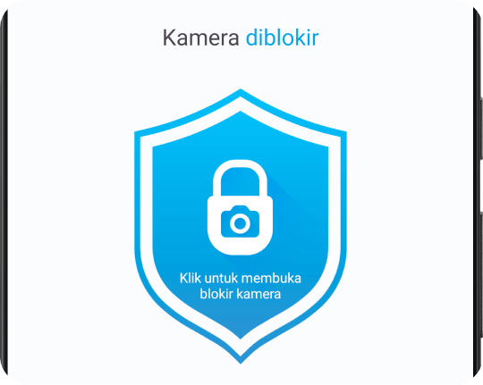Matikan, blokir, dan nonaktifkan kamera dengan satu ketukan.