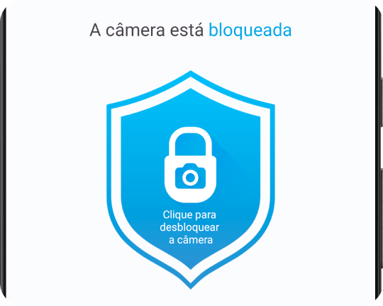 Desabilite, bloqueie e desative a câmera com um toque.